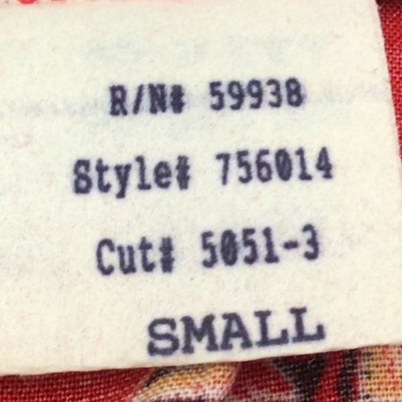 Petite Sophisticate - Red skirt with circles and triangles of yellow and black - Picture 9 of 10